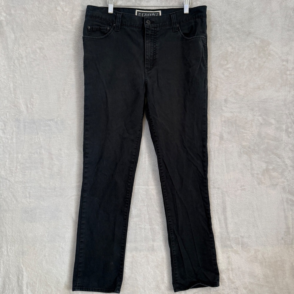 Levis 510 Super Skinny Mens Jeans Black 36x30 Stretch Denim Pants skate grunge